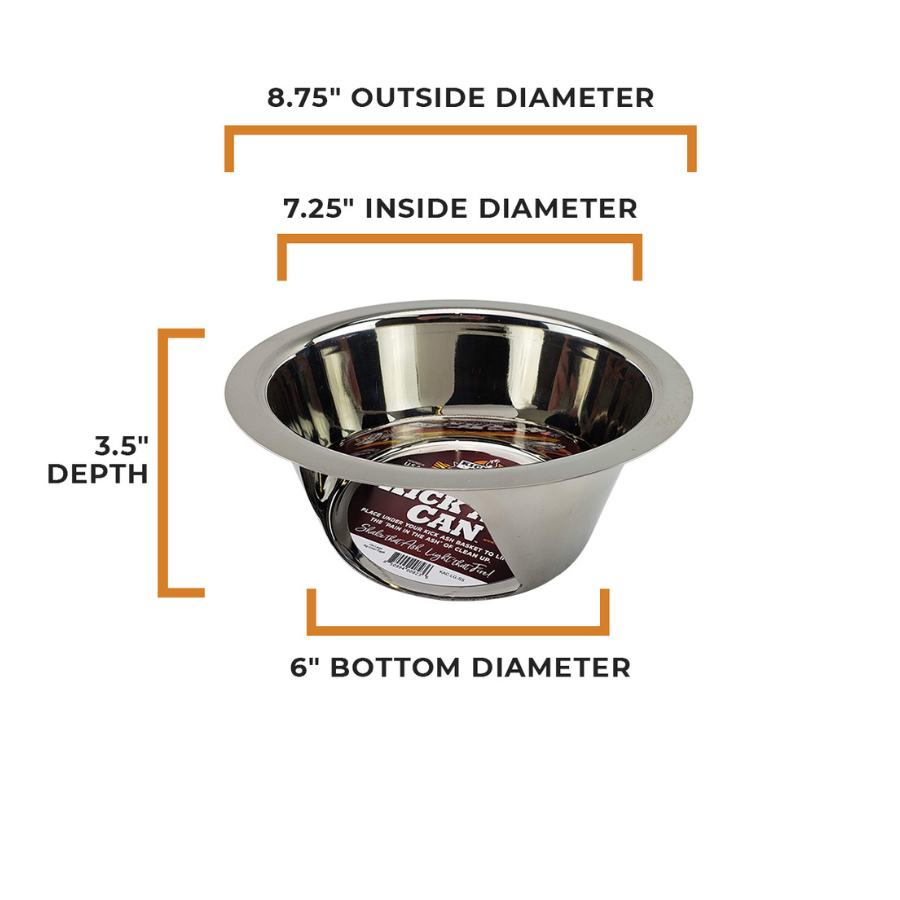 Dimensioned Large Can