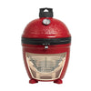 Kamado cut out showing location of Kick Ash Basket