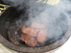 Steaks searing on 2 in 1 grate