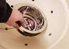 removal of kick ash can from Kamado