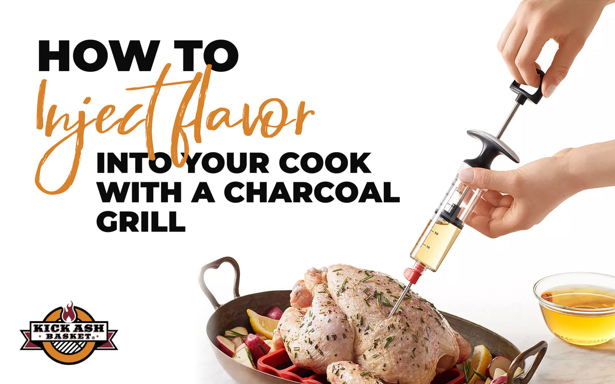 Charcoal Grilling with Flavor Top Tips Kick Ash Basket