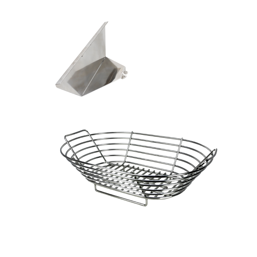 Bundle containing basket and divider for the Primo Oval Junior