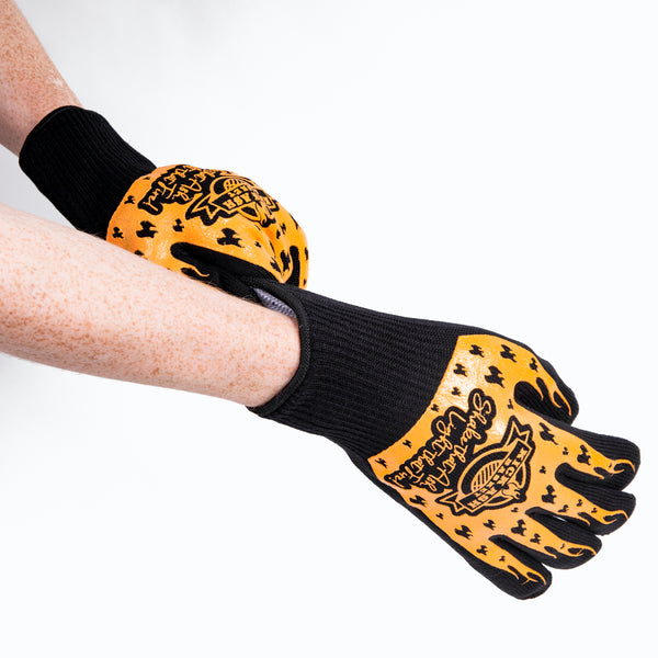 Kick Ash Basket Heat Resistant Gloves