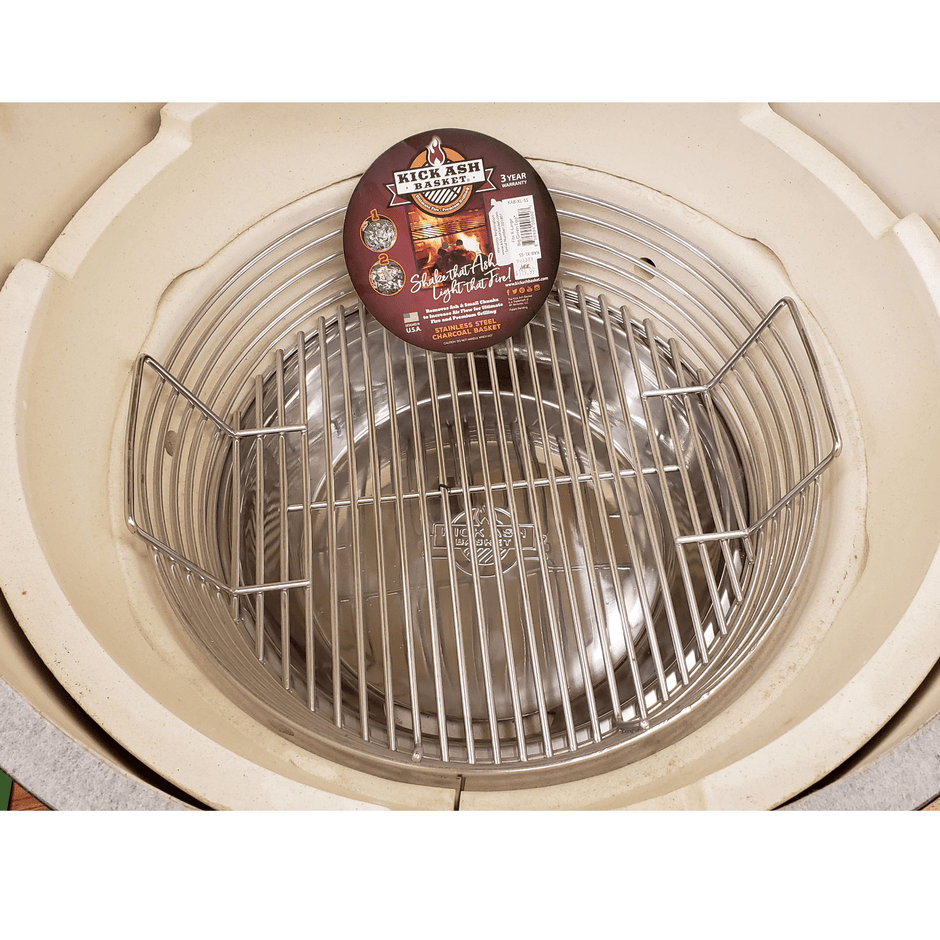 Kick Ash Can XL Steel Ash Bucket Kick Ash Basket