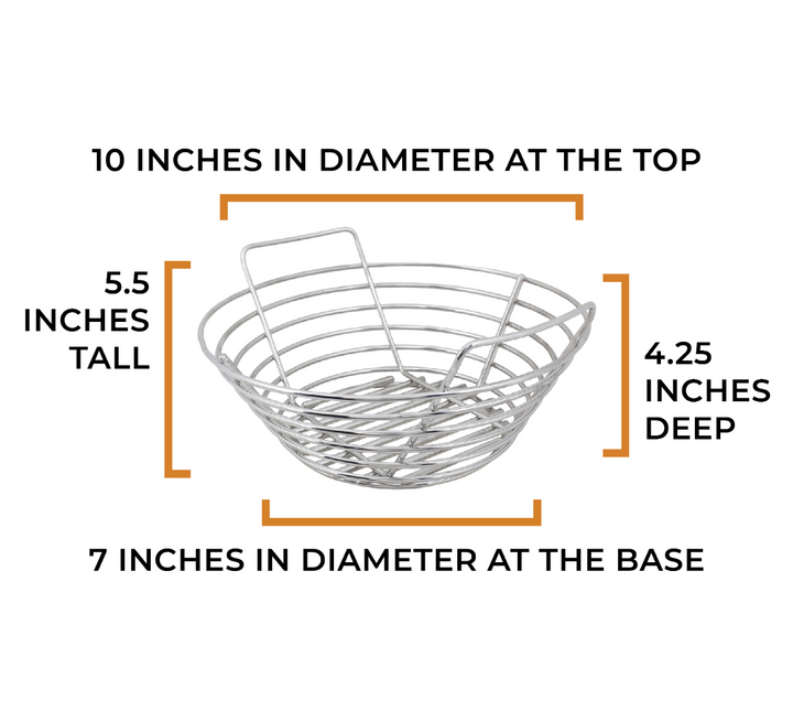 Kick Ash Basket Vision Grill Charcoal Baskets